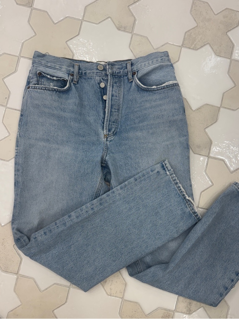 Agolde Lana Straight Jeans
